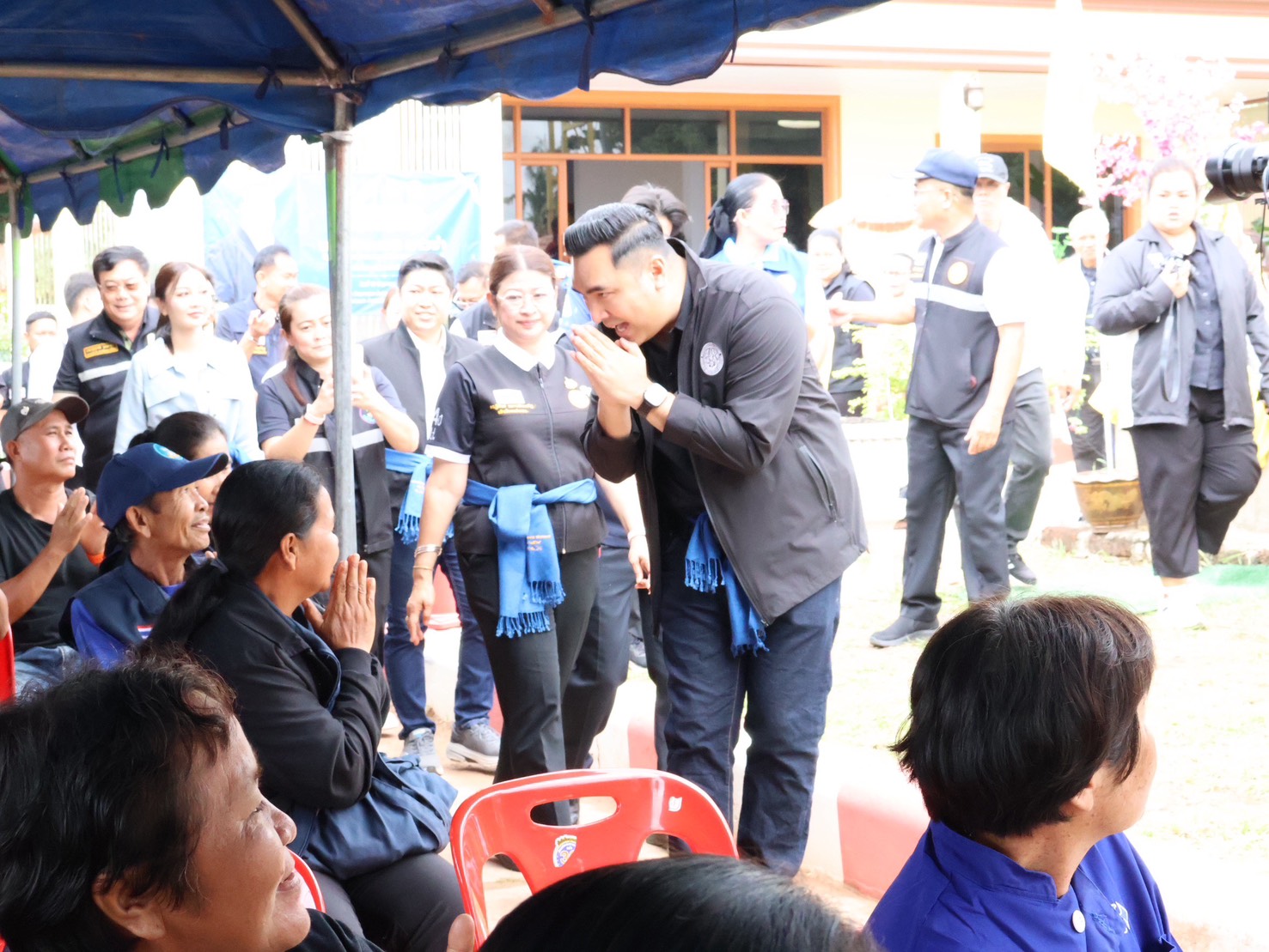 title - รองเลขาธิการ ส.ป.ก.ร่วมงาน ‘ประมงร่วมอาสาพาปลากลับบ้าน’ ประจำปี 2569 พร้อมลงพื้นที่กลุ่มปลูกหม่อนเลี้ยงไหมอุตสาหกรรม บ้านด่านตึง จ.สกลนคร